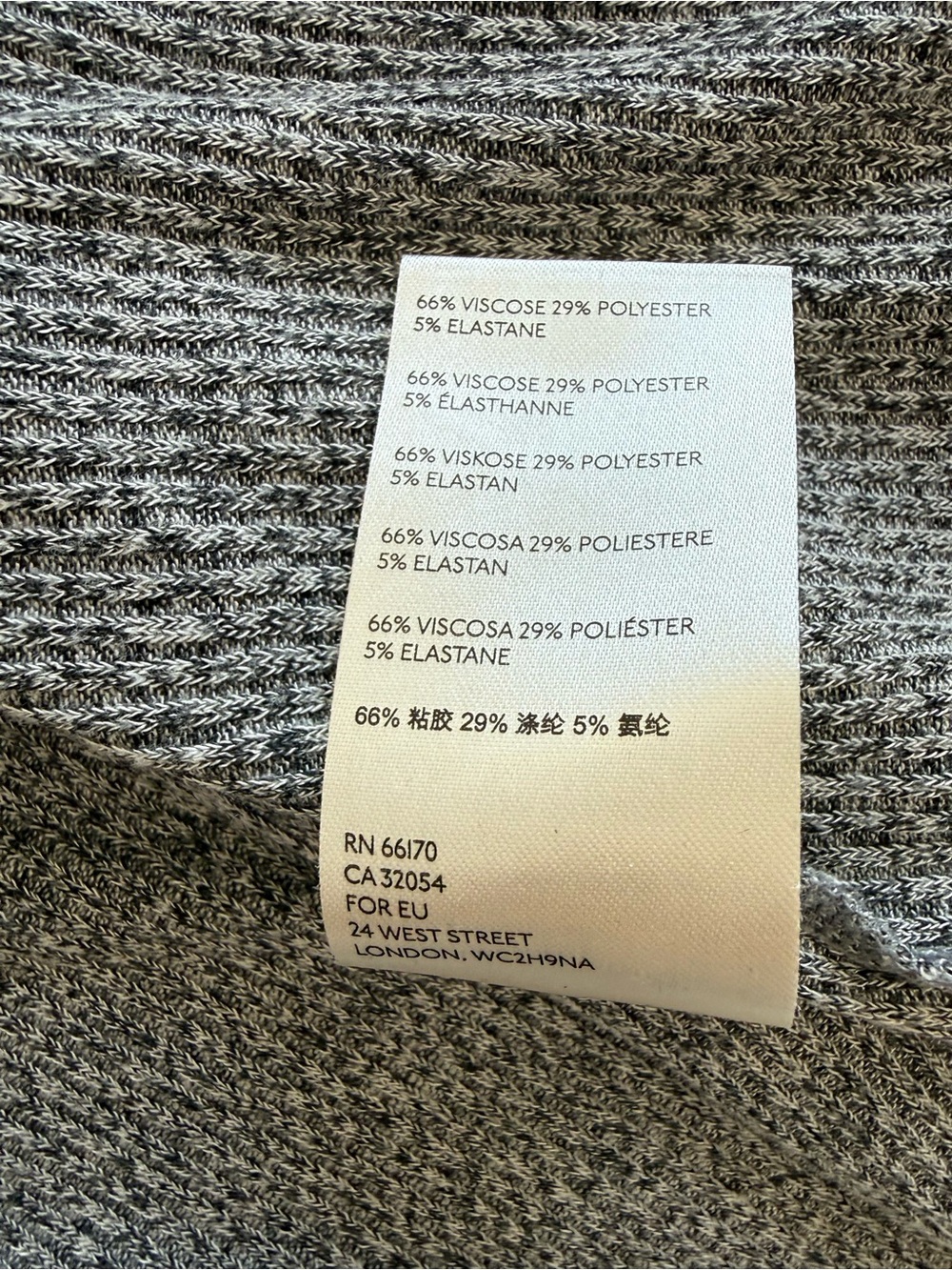 We The Free Heather Gray Ribbed Button-Front Knit Dress - Picture 7 of 10